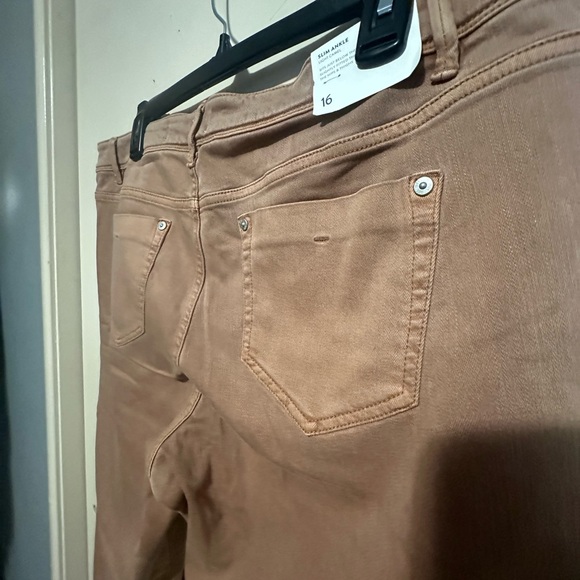 J.Jill Slim Ankle Pants - Light Camel, Size 16, NWT - Picture 9 of 13